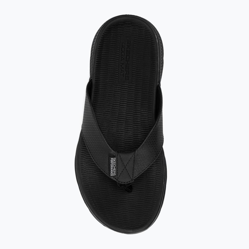 Férfi flop-flop papucs SKCHERS Go Consistent Sandal Synthwave black 5