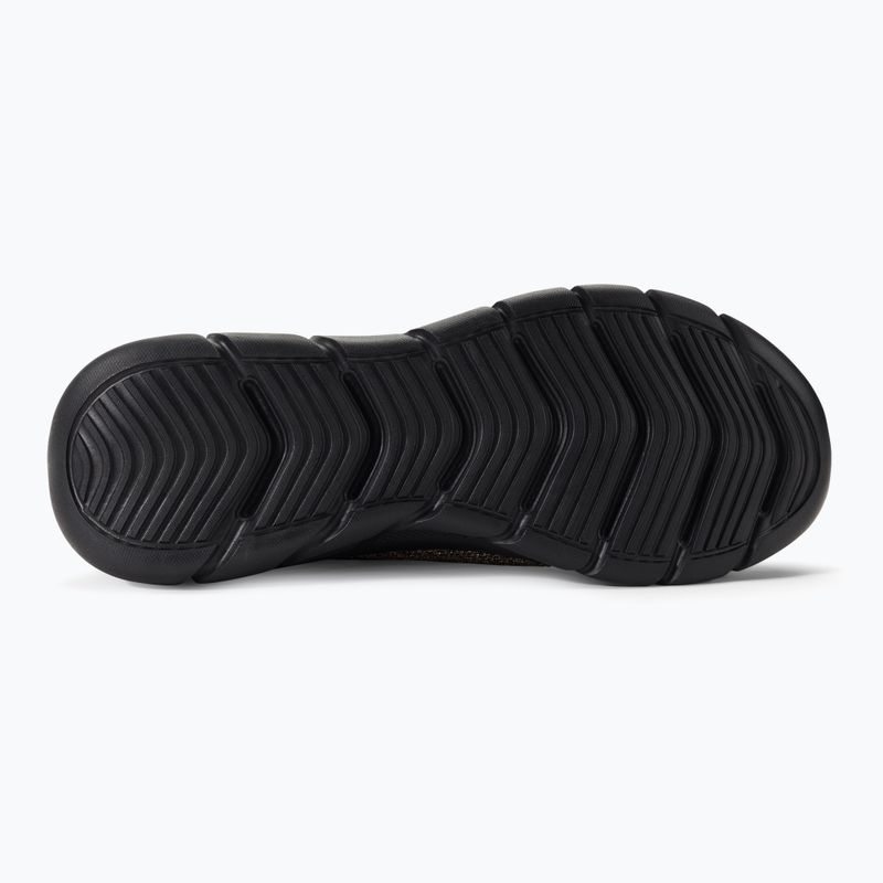 Női SKECHERS Bobs B Flex Fall Sparks fekete/arany tornacipő 5
