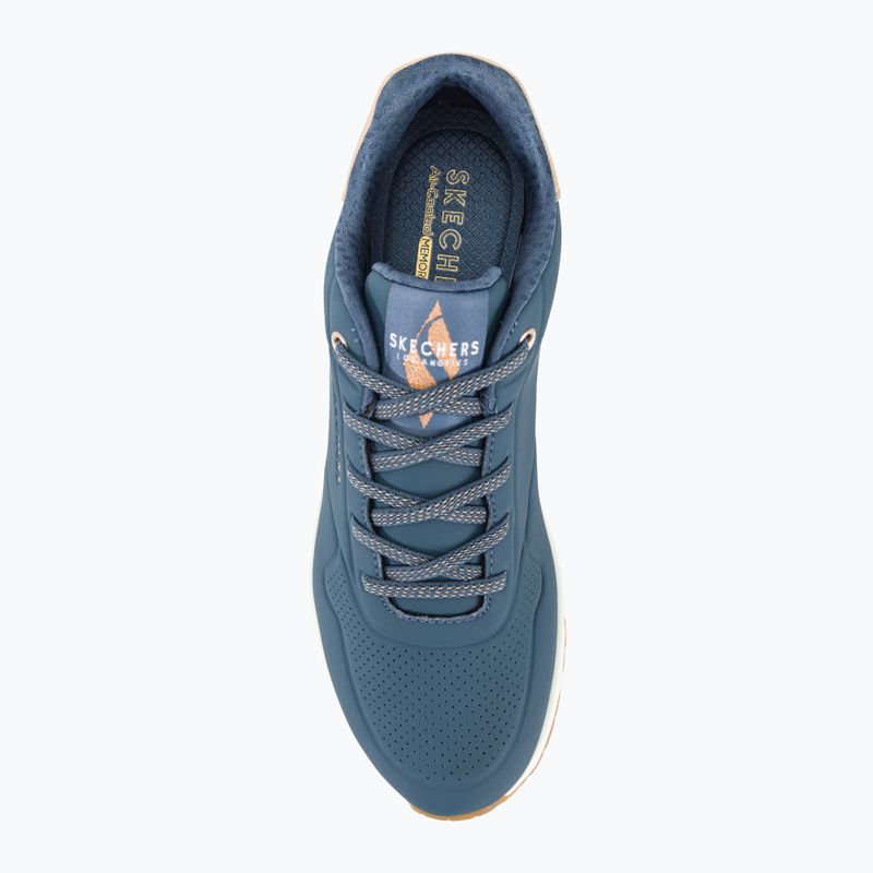 női cipő SKECHERS Uno Shimmer Away navy 7