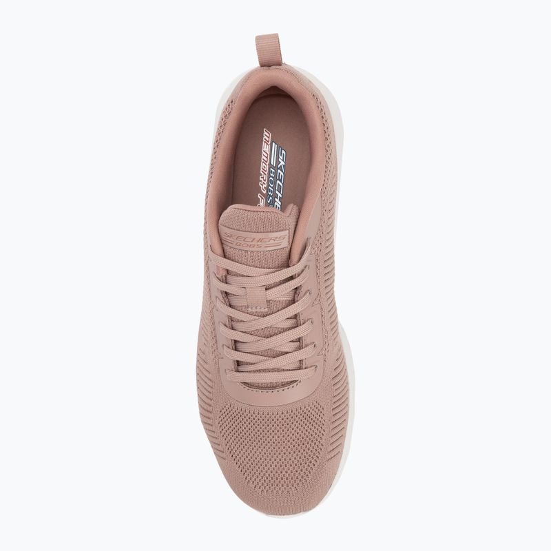 Női cipő SKECHERS Bobs Squad Chaos Face Off blush pink 5