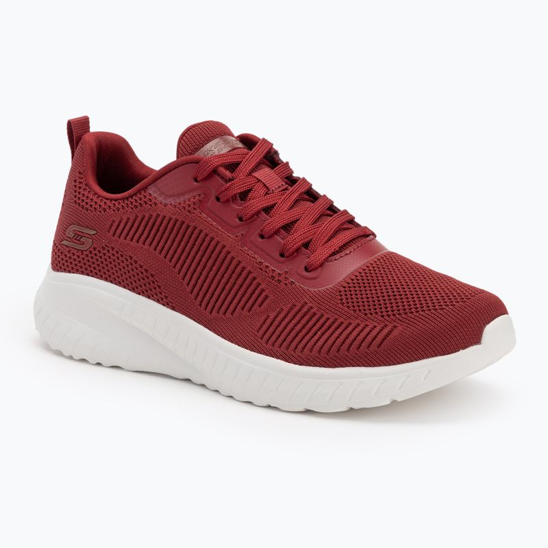 SKECHERS Női cipő Bobs Squad Chaos Face Off piros