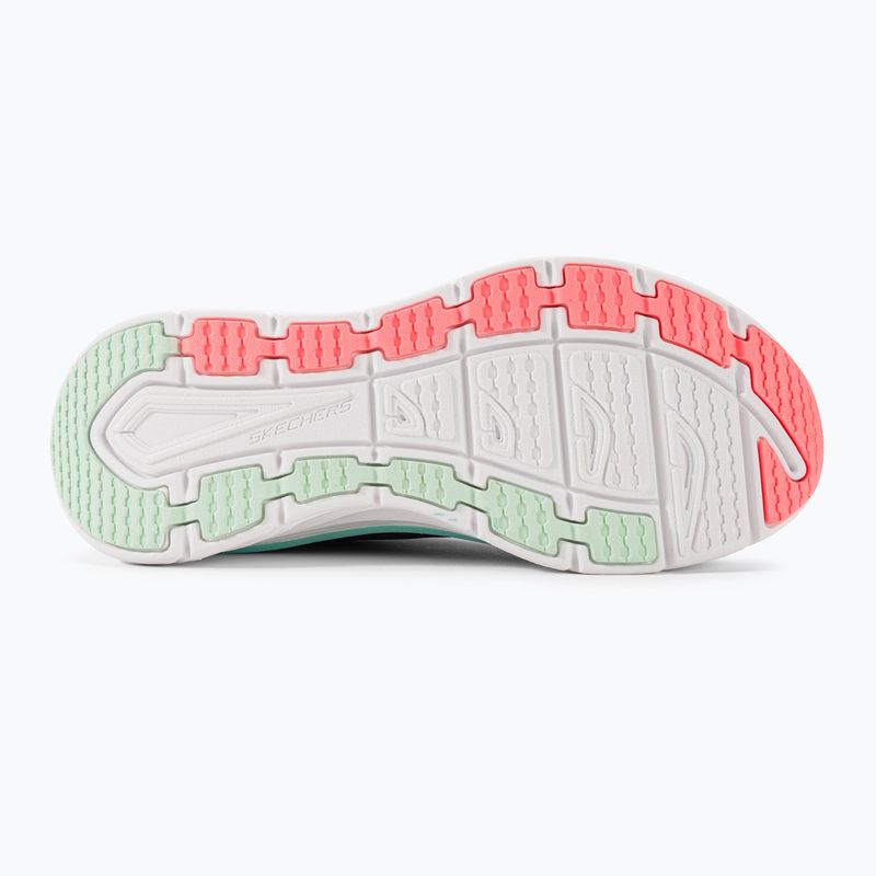Női SKECHERS D'Lux Walker Let It Glow fekete/menta tornacipők 6