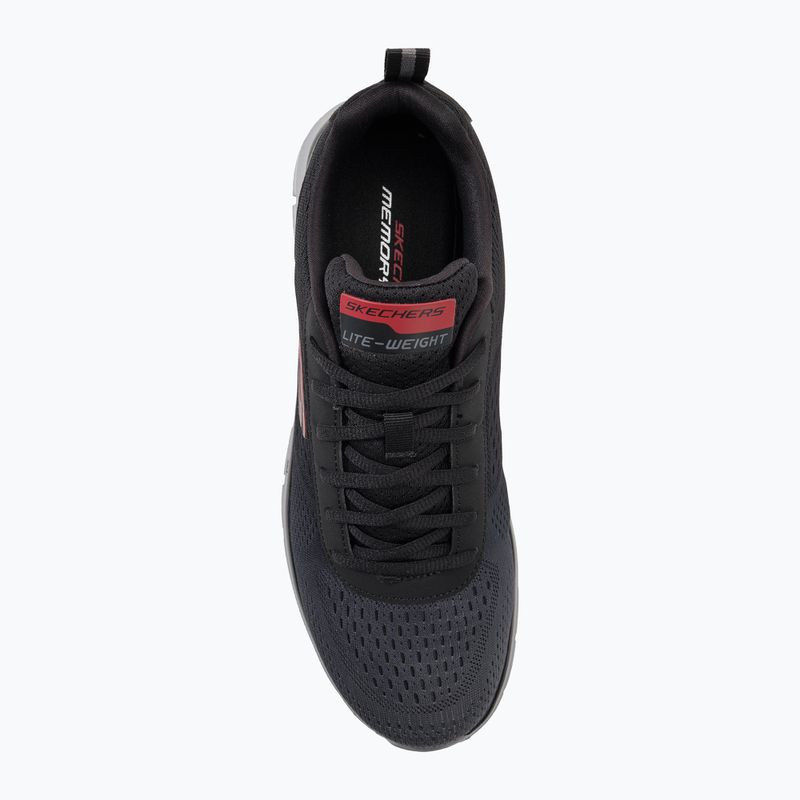SKECHERS Track Ripkent férfi edzőcipő fekete/szürke 7