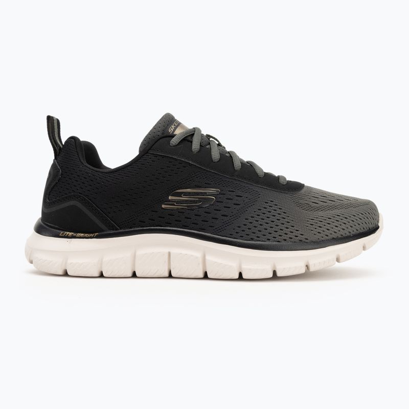 Férfi SKECHERS Track Ripkent zöld cipő 2