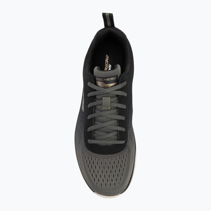 Férfi SKECHERS Track Ripkent zöld cipő 5