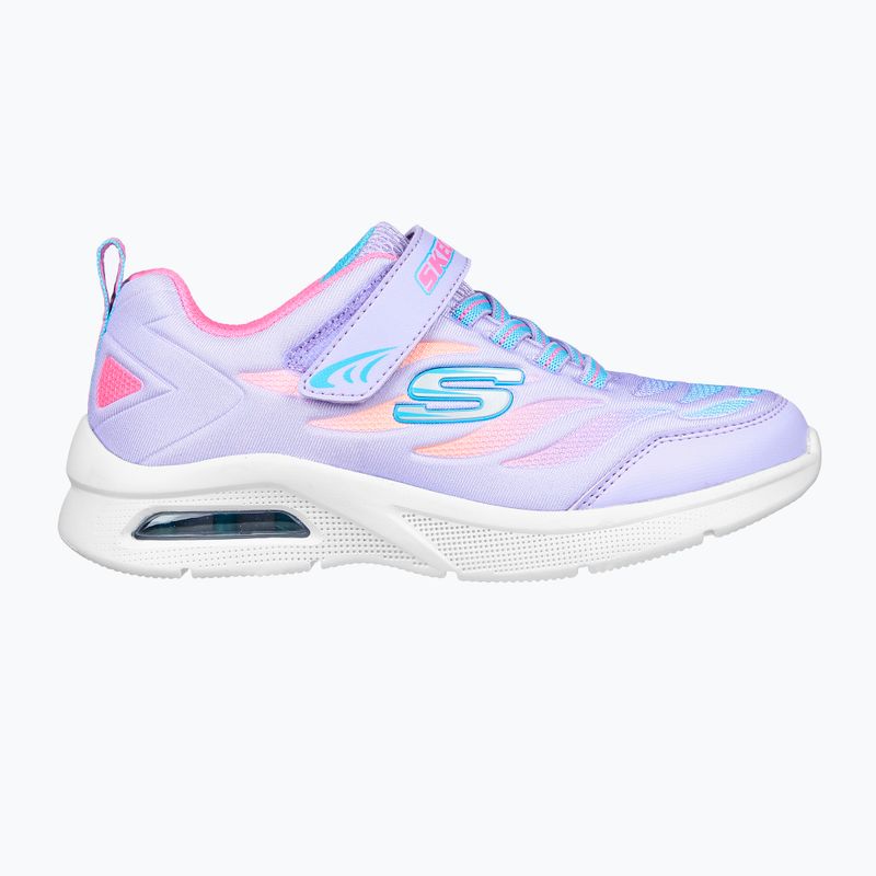 SKECHERS Microspec Max Airy Color levendula/multi gyermek edzőcipő 12