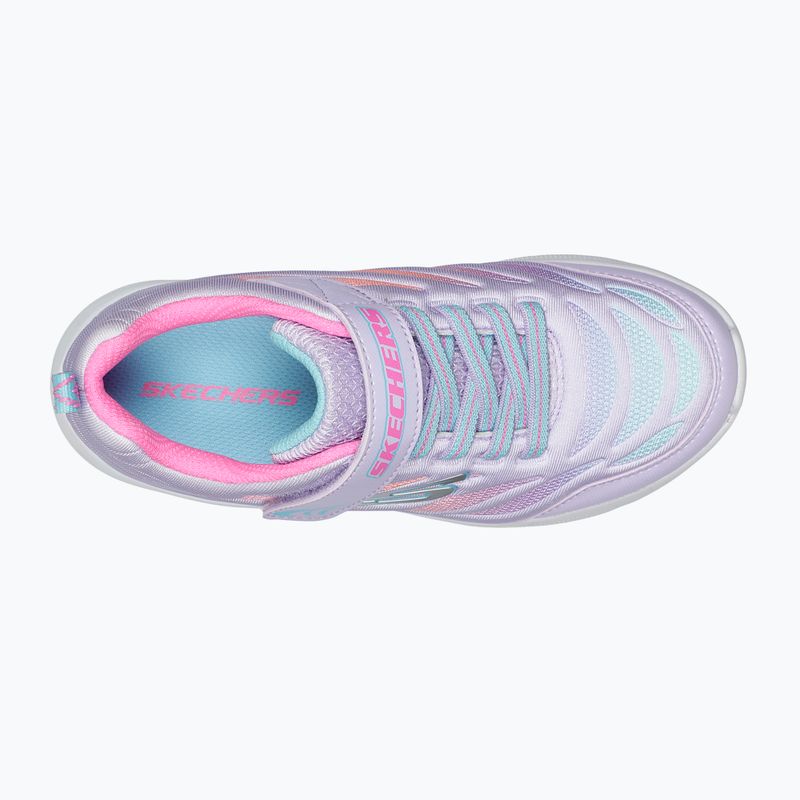 SKECHERS Microspec Max Airy Color levendula/multi gyermek edzőcipő 15