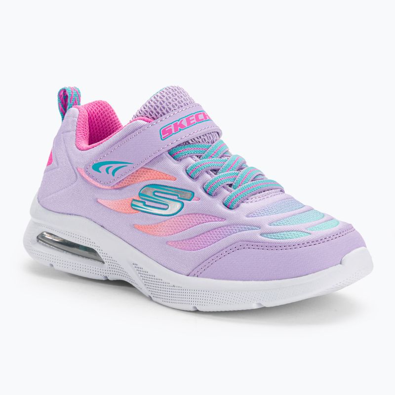 SKECHERS Microspec Max Airy Color levendula/multi gyermek edzőcipő