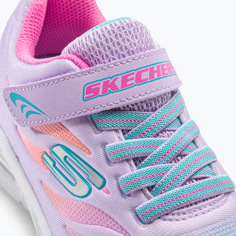SKECHERS Microspec Max Airy Color levendula/multi gyermek edzőcipő 8