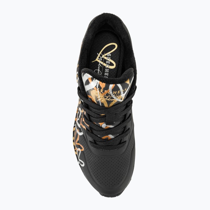 női cipő SKECHERS Uno Metallic Love black/metallic 7