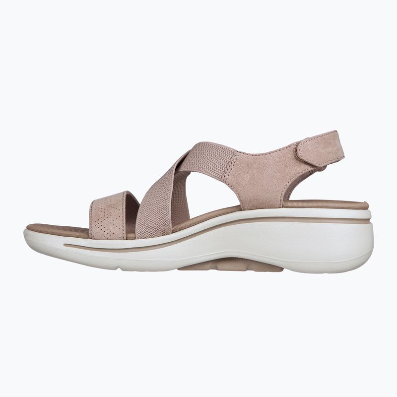 Női szandál SKECHERS Go Walk Arch Fit Sandal Treasured taupe 10