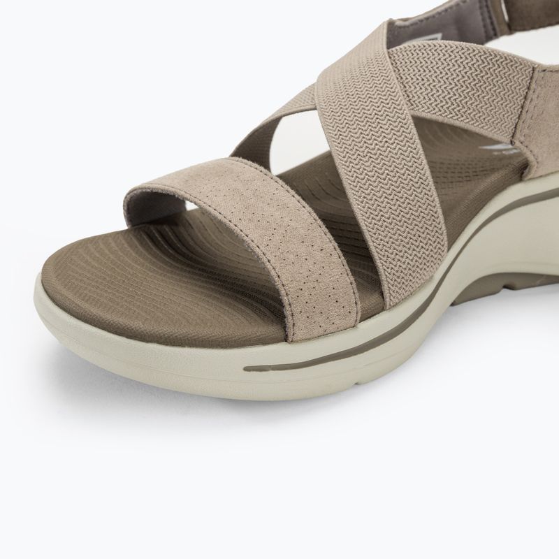 Női szandál SKECHERS Go Walk Arch Fit Sandal Treasured taupe 7