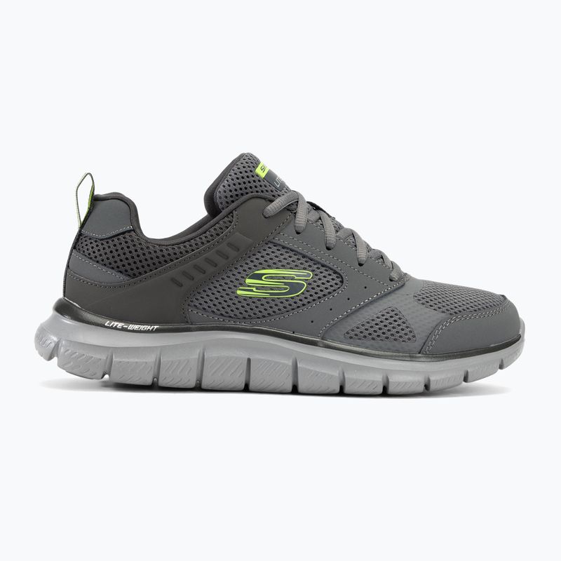 SKECHERS Track Syntac férfi cipő szén színű 2