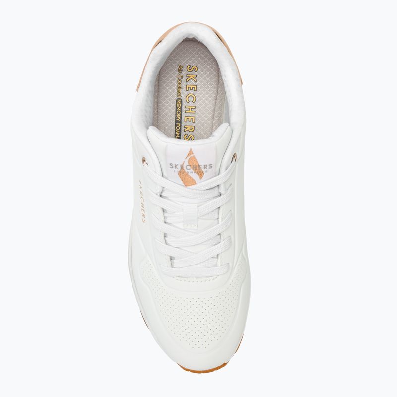 Női cipő SKECHERS Uno Golden Air white/mesh 5