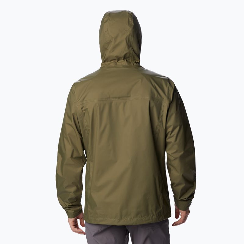 Férfi esőkabát Columbia Watertight II stone green 3