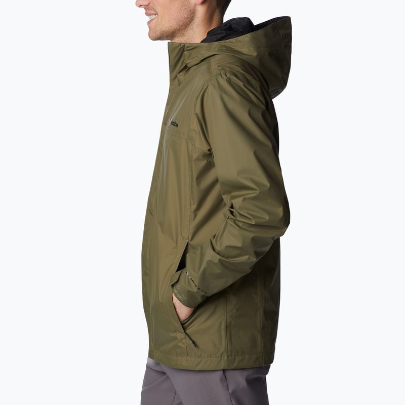 Férfi esőkabát Columbia Watertight II stone green 4