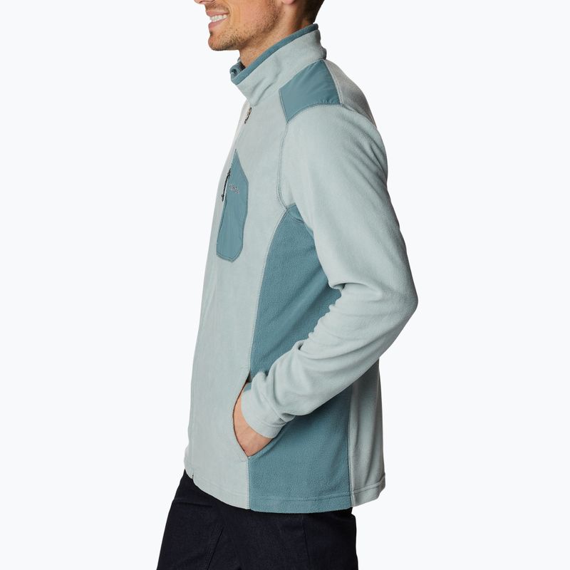 Columbia férfi Klamath Range Full Zip trekking pulóver zöld 2013604 4