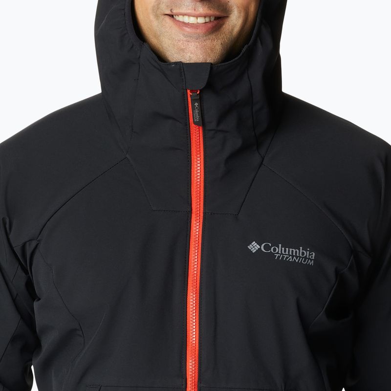Columbia Platinum Peak férfi softshell kabát fekete 2034431010 8