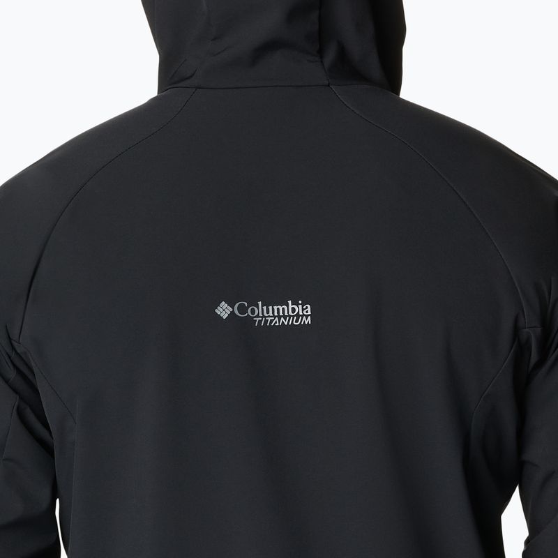 Columbia Platinum Peak férfi softshell kabát fekete 2034431010 10