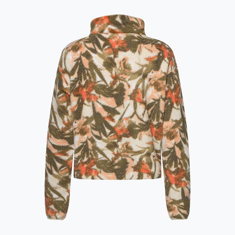 Columbia női Helvetia Cropped Half Snap fleece pulóver kréta virágos 2014561194 2