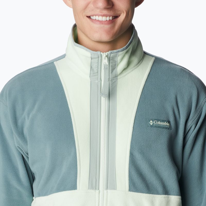 Columbia Back Bowl férfi fleece pulóver kék-zöld 1890764346 6