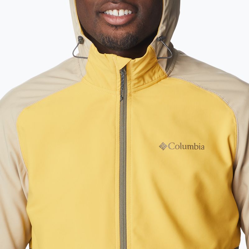 Columbia Panther Creek férfi softshell dzseki zöld-sárga 1840711397 5