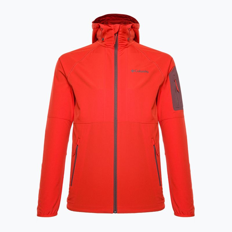 Férfi Columbia Tall Heights kapucnis Softshell dzseki piros 1975591839