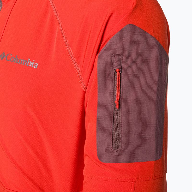 Férfi Columbia Tall Heights kapucnis Softshell dzseki piros 1975591839 4