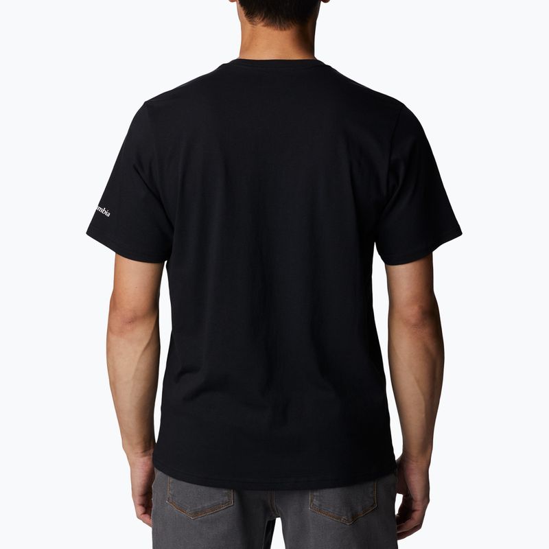 Columbia Rockaway River Graphic férfi trekking ing fekete 2036401 2