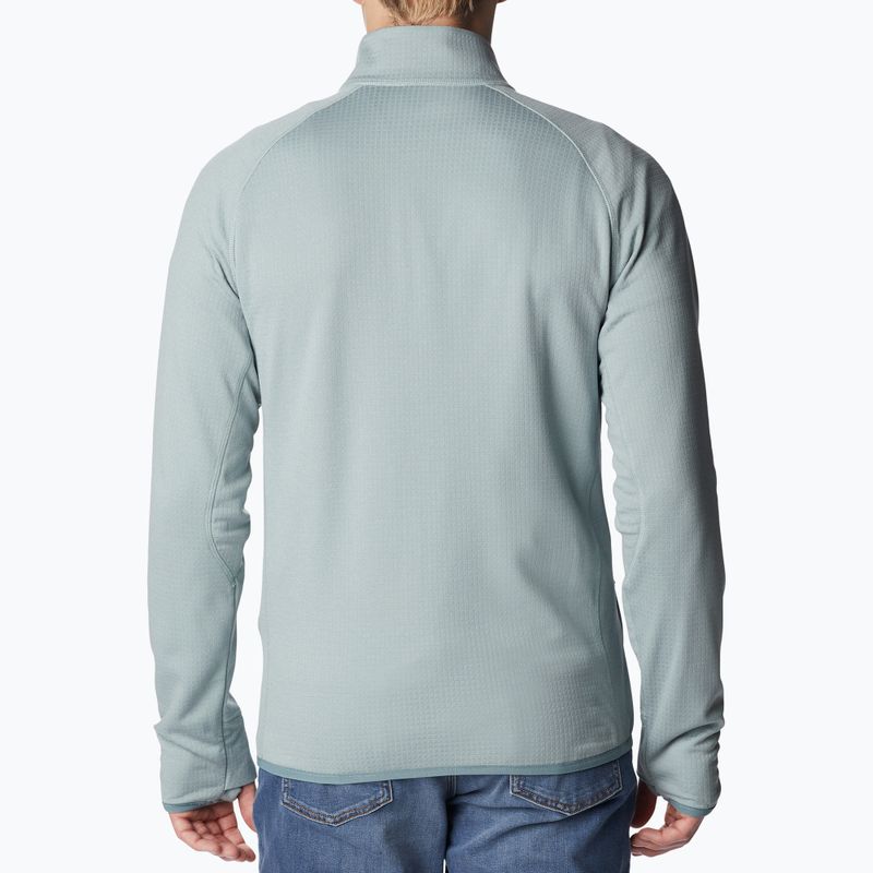 Columbia férfi Triple Canyon Full Zip trekking pulóver kék 2031311 2