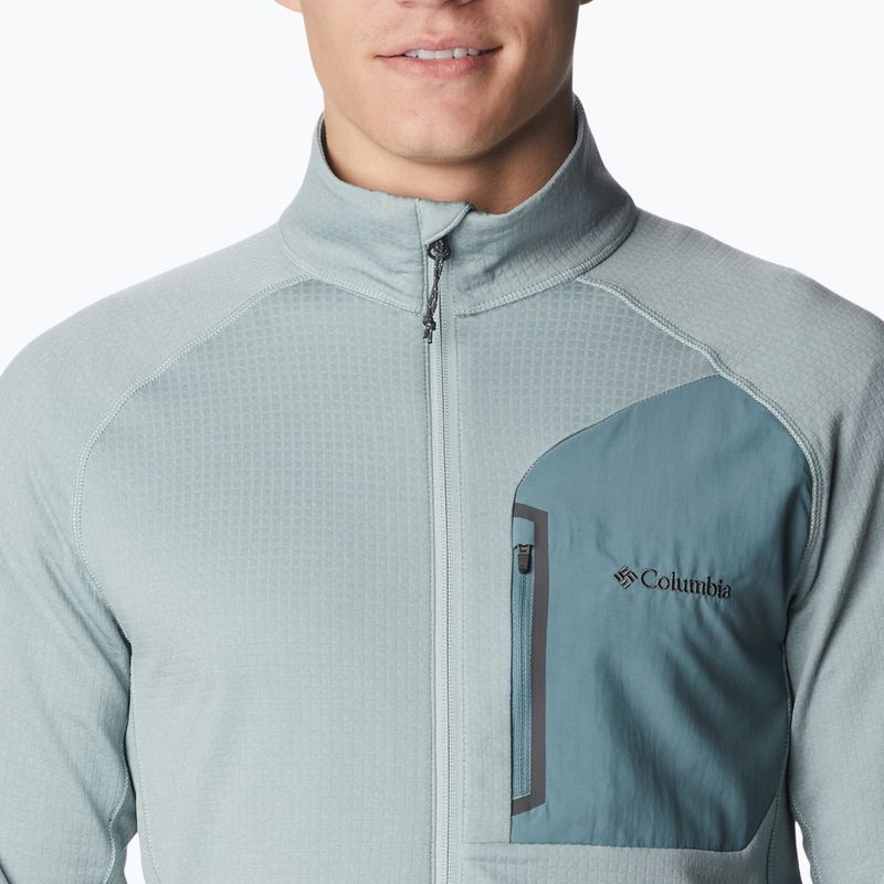 Columbia férfi Triple Canyon Full Zip trekking pulóver kék 2031311 5