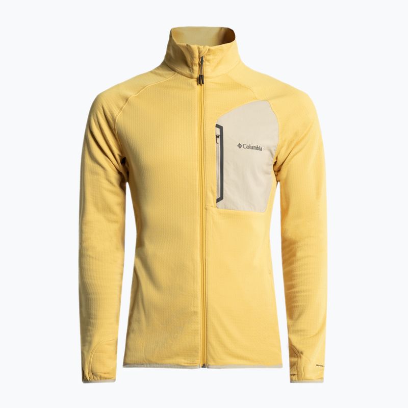 Columbia férfi Triple Canyon Full Zip trekking pulóver sárga 2031311 9
