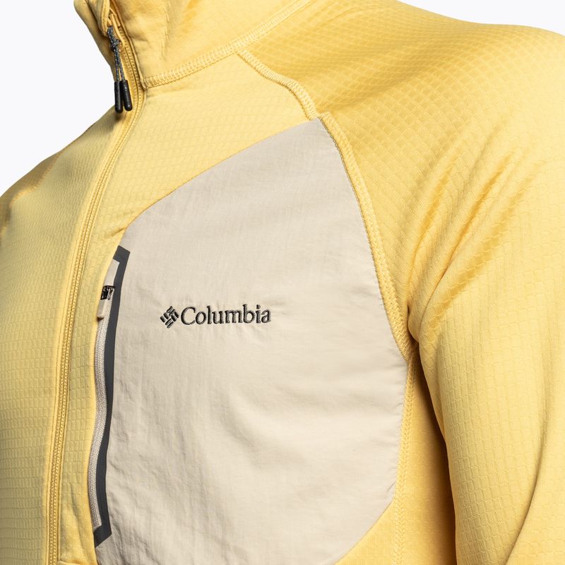 Columbia férfi Triple Canyon Full Zip trekking pulóver sárga 2031311 11