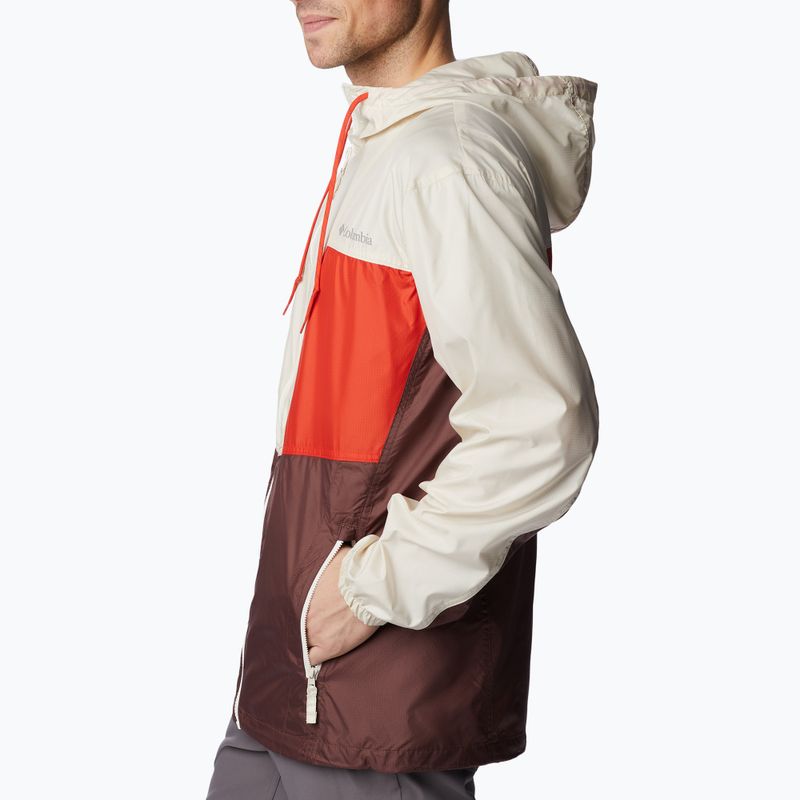 Columbia Trail Traveler light mazsola/spicy/chalk férfi széldzseki 2036873640 7