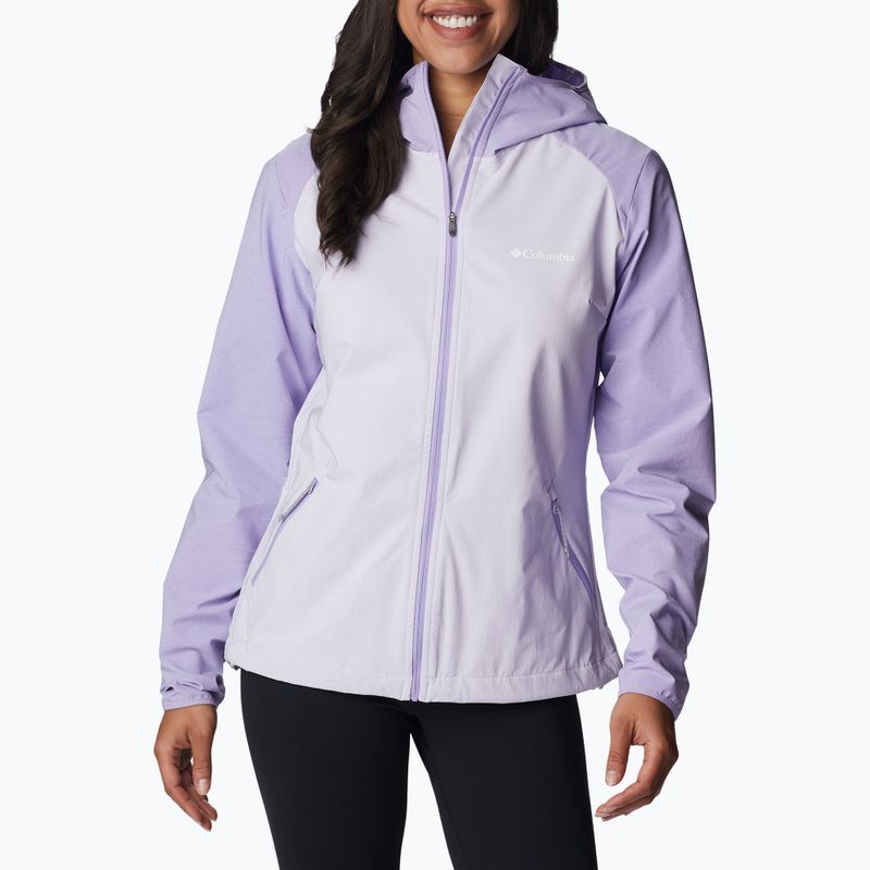 Columbia női Heather Canyon softshell kabát lila 1717991568 3