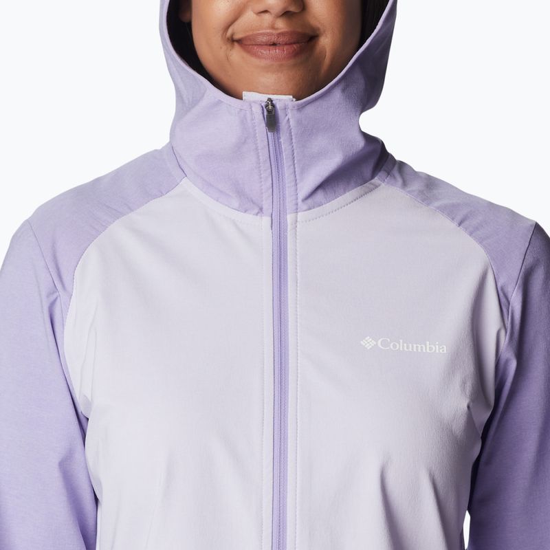 Columbia női Heather Canyon softshell kabát lila 1717991568 6