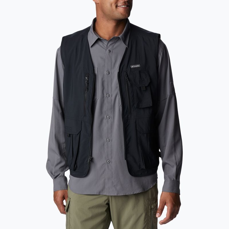 Columbia Silver Ridge Utility férfi trekking mellény fekete 2030733