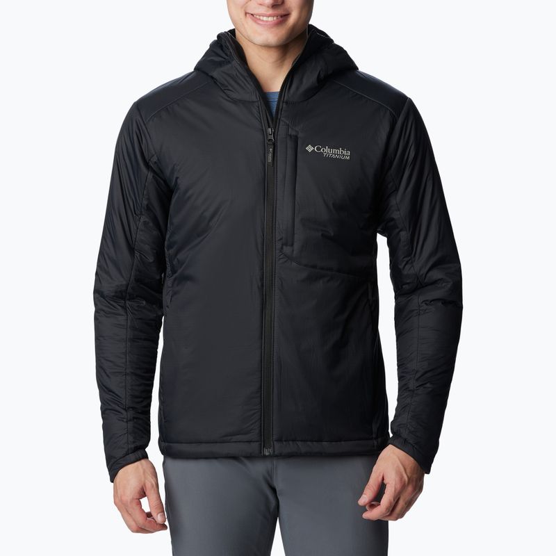 Columbia Silver Leaf Stretch Insulated férfi pehelypaplan kabát fekete 4