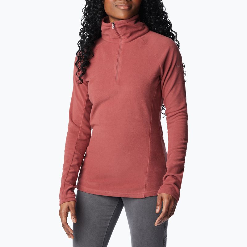 Columbia Glacial IV 1/2 Zip cékla női trekking melegítőfelső 4