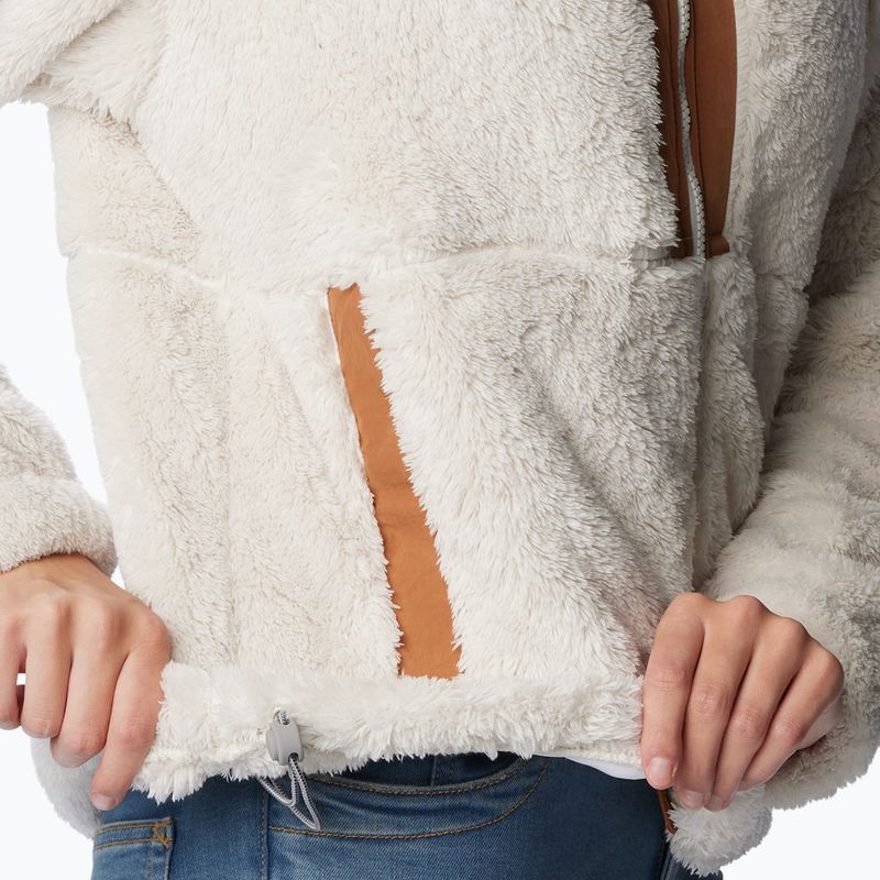 Columbia női Boundless Discovery Sherpa kréta/kármelbarna trekking pulóver Boundless Discovery Sherpa kréta/kármelbarna 5