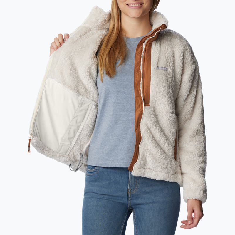 Columbia női Boundless Discovery Sherpa kréta/kármelbarna trekking pulóver Boundless Discovery Sherpa kréta/kármelbarna 7