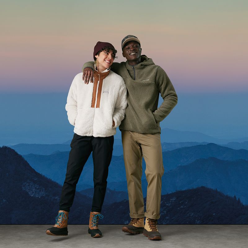 Columbia női Boundless Discovery Sherpa kréta/kármelbarna trekking pulóver Boundless Discovery Sherpa kréta/kármelbarna 10