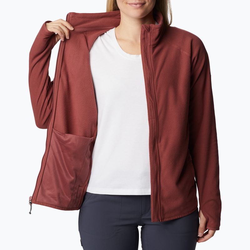 Columbia Back Beauty céklás női trekking melegítőfelső 5