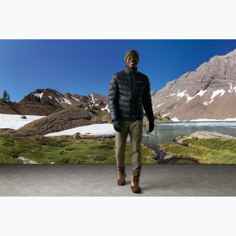 Férfi trekking kesztyű Columbia Trail Commute fekete 6