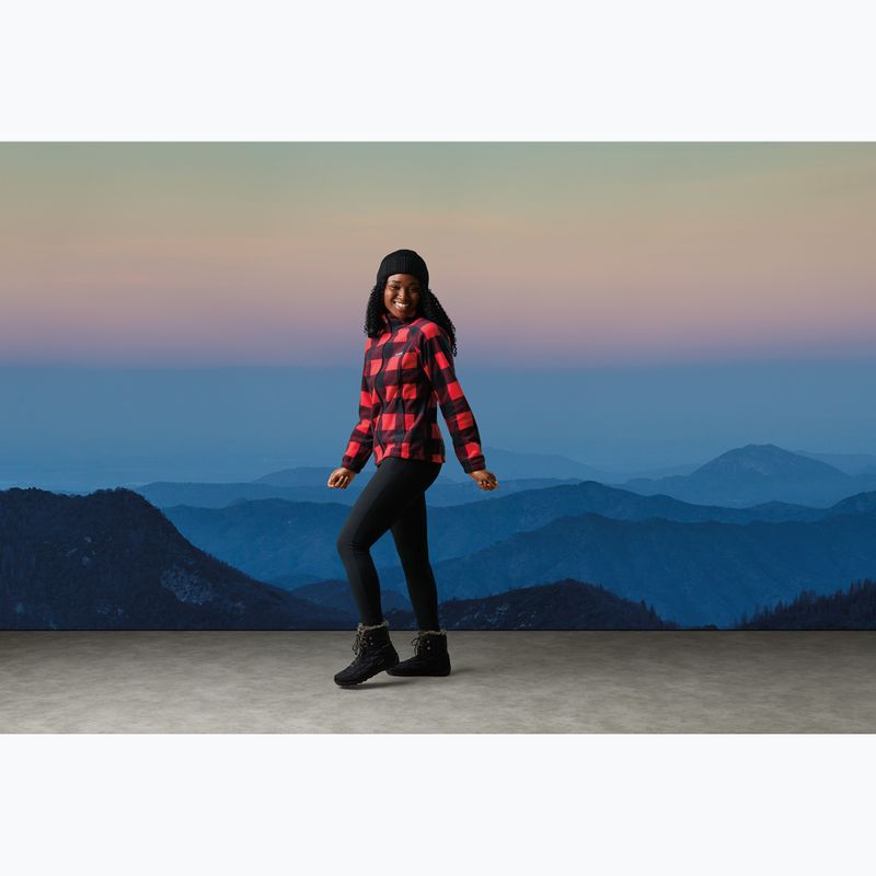 Női téli sapka Columbia Agate Pass Cable Knit black 7