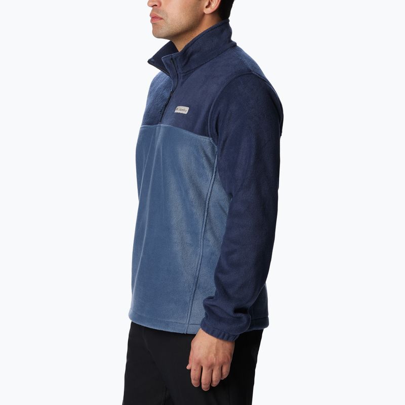 Férfi Columbia Steens Mountain Half Zip pulóver ollegiate navy / dark mountain 3