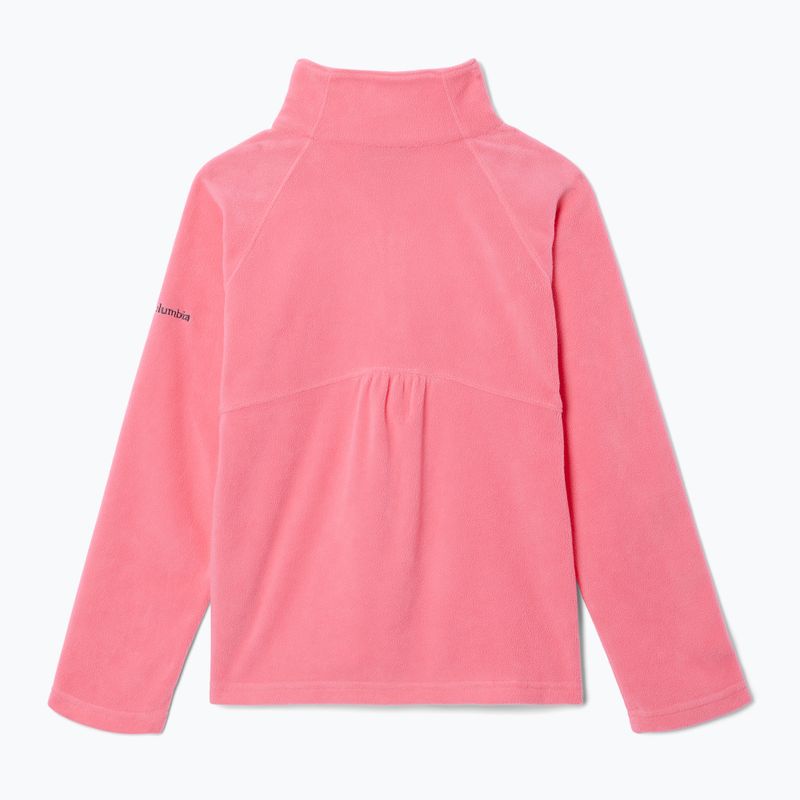 Columbia Glacial Fleece camellia rose gyermek trekking melegítőfelső 2