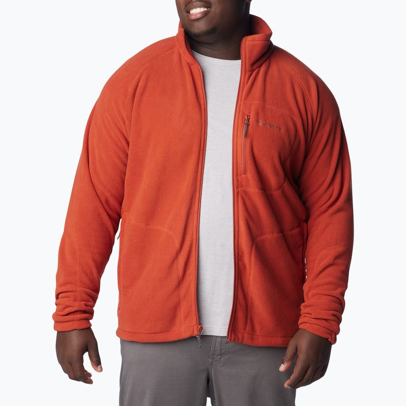 Columbia Fast Trek II wrap piros férfi trekking melegítőfelső 2