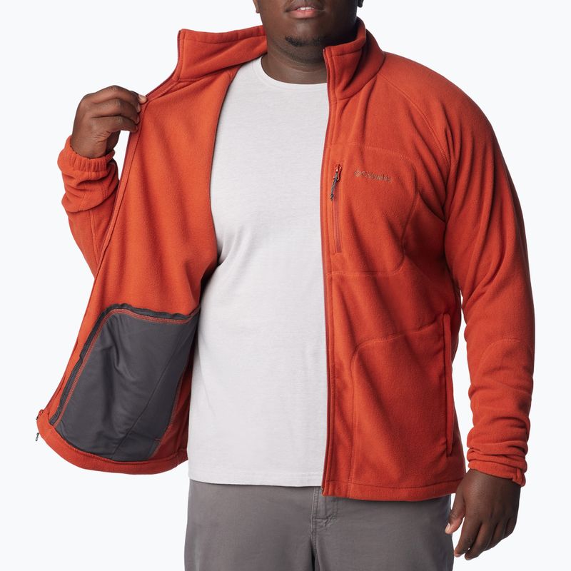 Columbia Fast Trek II wrap piros férfi trekking melegítőfelső 5