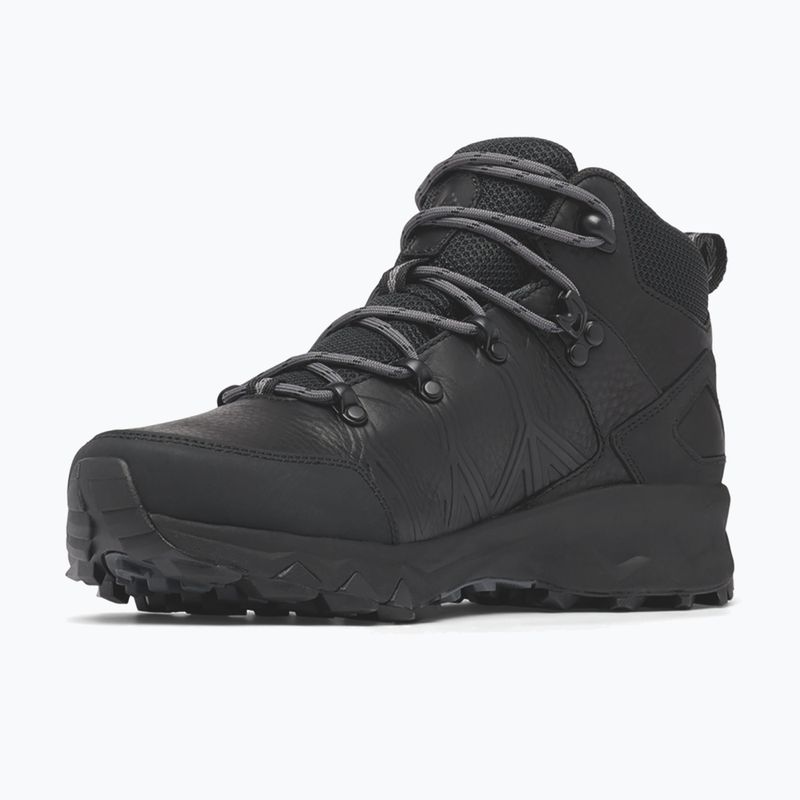 Columbia Peakfreak II Mid Outdry Leather fekete/grafit női túrabakancsok 16